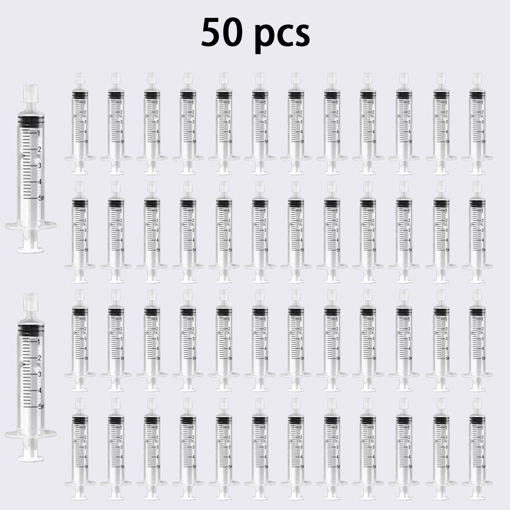 Fragrance Atomizer Pump - 20/30/50 szt. 5ML Plastikowa strzykawka do