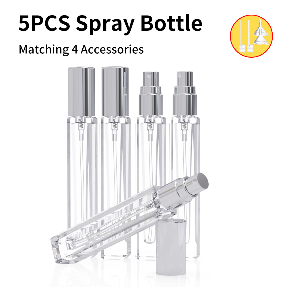 Fragrance Atomizer Pump - 5-częściowy zestaw atomizerów do wody kolońskiej,