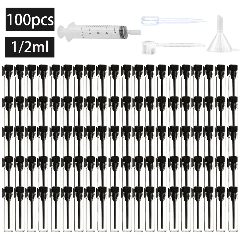 Perfume Fragrance Ingredients - 100/300 SZTUK + 4 akcesoria 1/2ml
