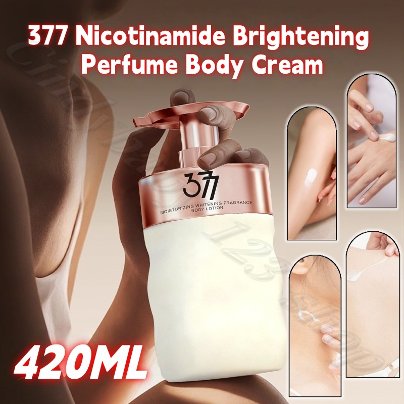 Perfume Fragrance Moisturizer - 377 Nicotinamide Rozjaśniający Perfumowany Balsam do