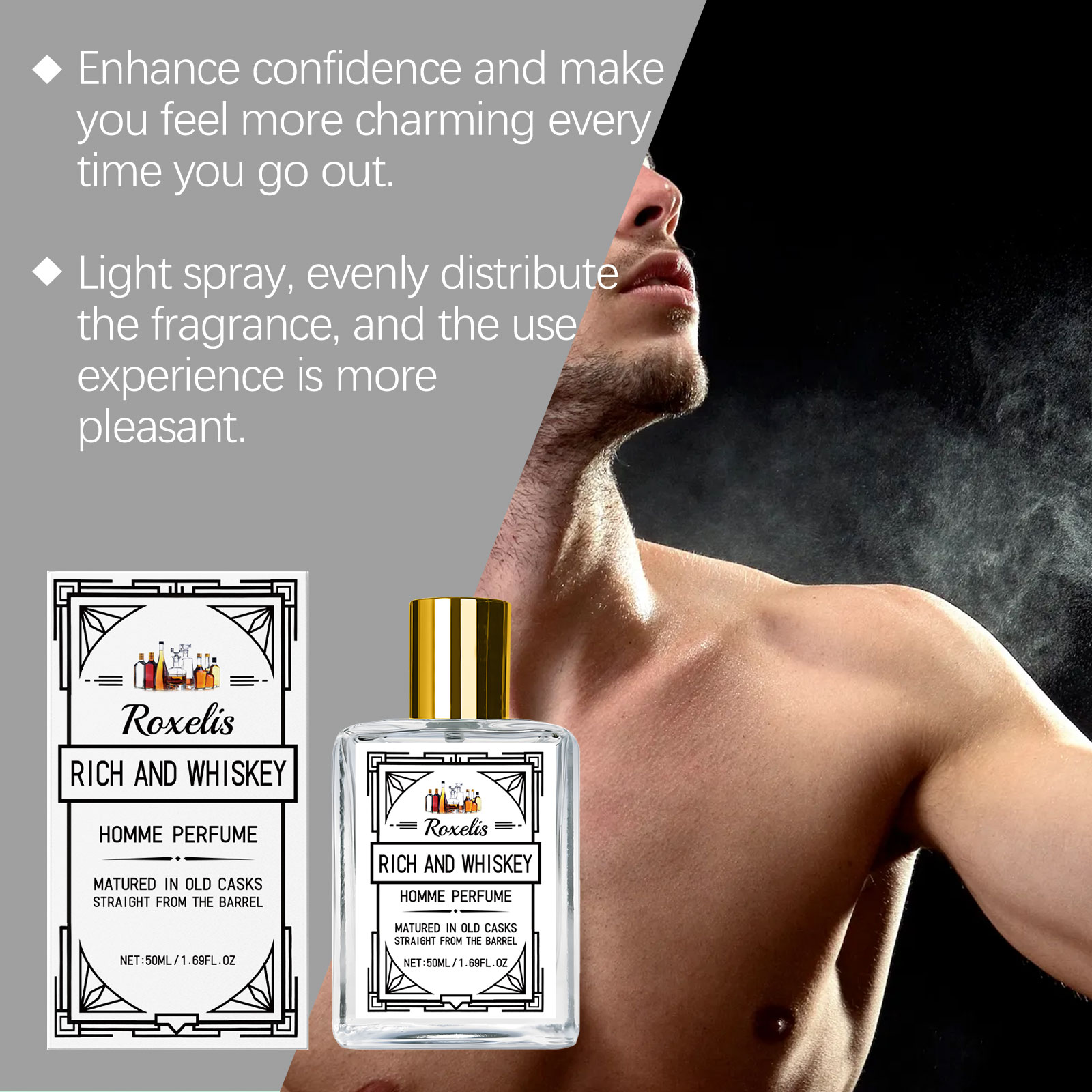 Warm Vanilla Men Cologne, natu – Perfume Fragrance Base recenzja i cena