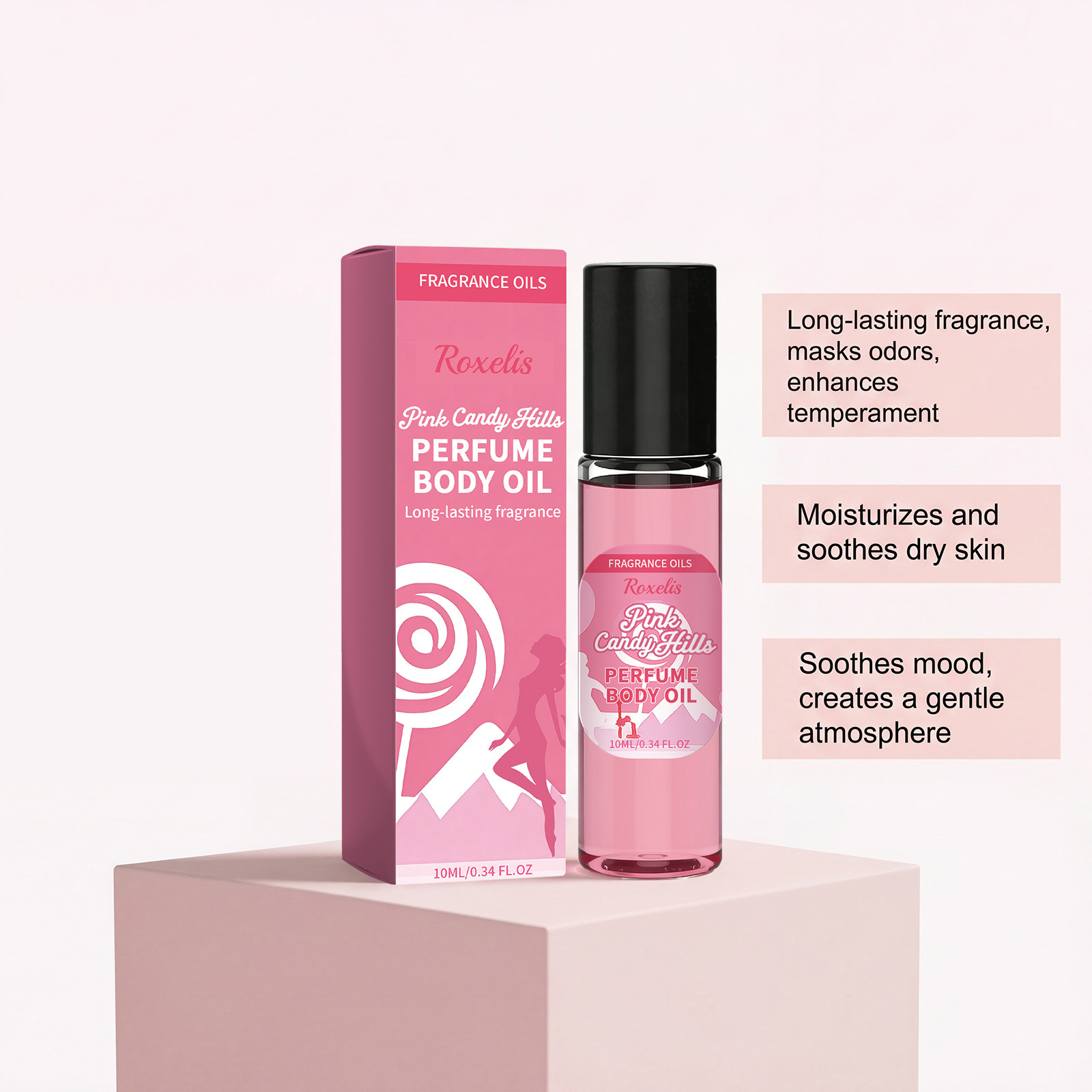 Różowy olejek eteryczny z zapa – Perfume Fragrance Moisturizer recenzja i cena