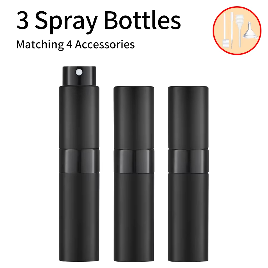 3 sztuki + 4 akcesoria Butelka – Perfume Fragrance Ingredients recenzja i cena